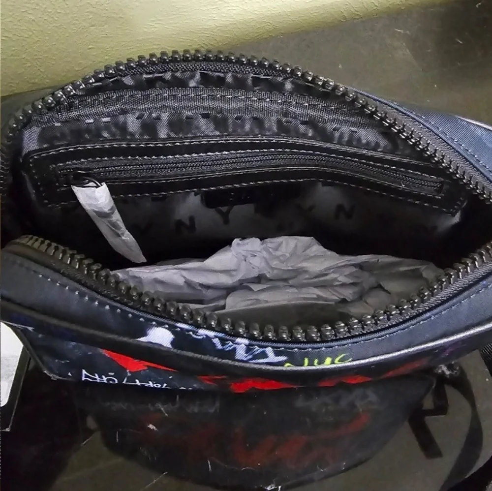 DKNY Graffiti Nylon Crossbody - Picture 3 of 8